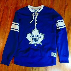 Roots Toronto Maple Leafs vintage jersey sweater. Used not worn condition.